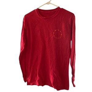 Official Mac Miller Red Long Sleeve Shirt Size S